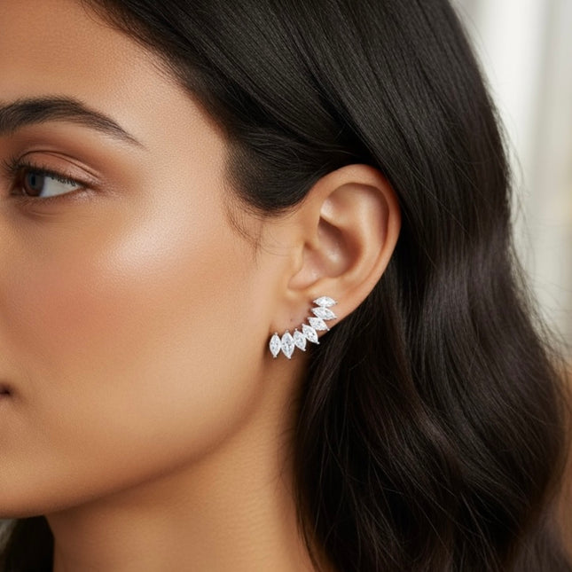 925 sterling silver studs • glam