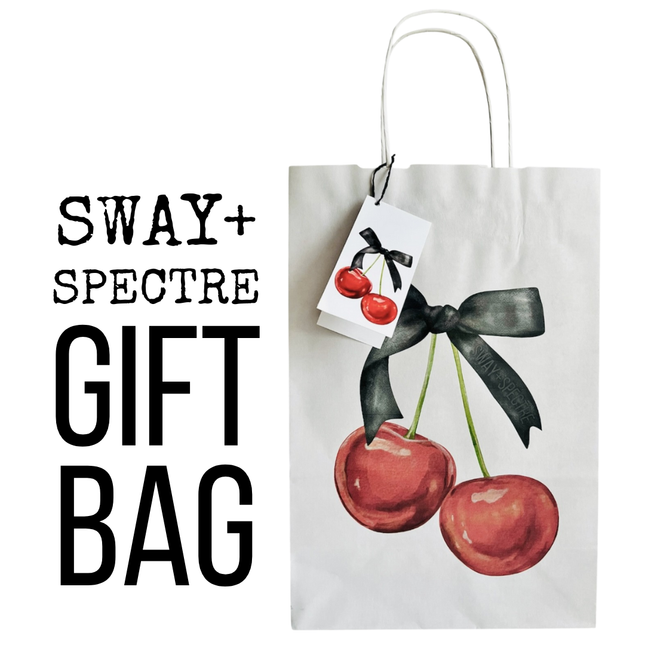 Paper gift bag + swing tag
