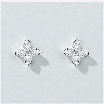 Jewellery ‣ sterling silver studs, violet