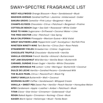 Candle • Sway Matt Black Silver 300g – Natural Soy, 50+ Hour Burn
