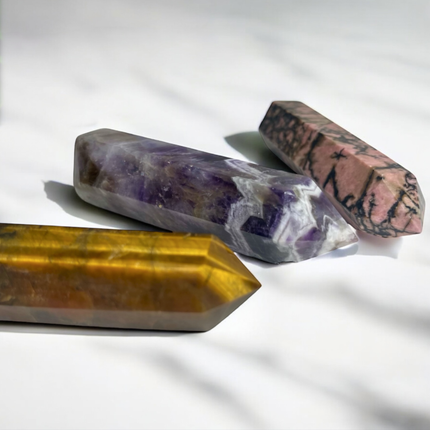 The Balanced Heart Trio Crystal Tower Set