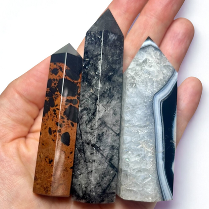 Deep Protection Trio Crystal Tower Set