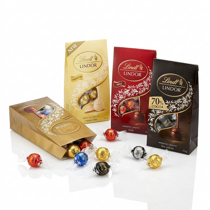 Treat ‣ Lindt Lindor truffles, 125g assorted