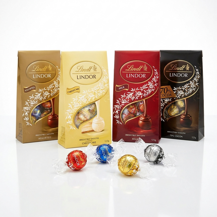Treat ‣ Lindt Lindor truffles, 125g assorted