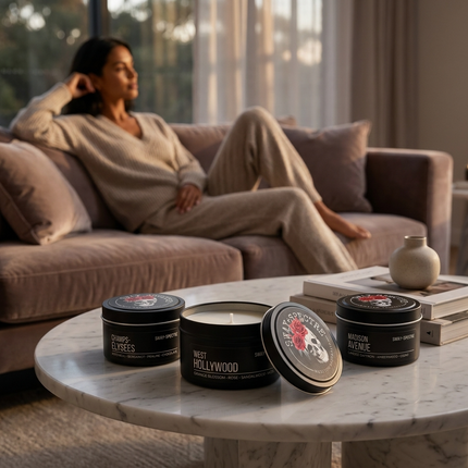 Candle Tin Set ‣ Confessions of a Shopaholic