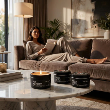 Candle Tin Set ‣ Confessions of a Shopaholic
