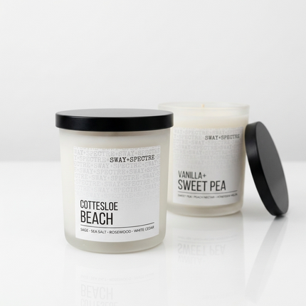Candle Jar ‣ 300g sway, frosted white