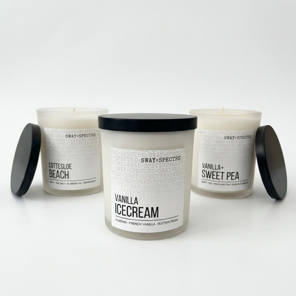 Candle Jar ‣ 300g sway, frosted white