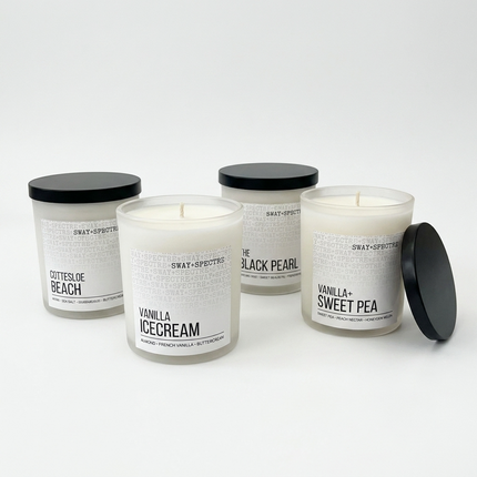 Candle Jar ‣ 300g sway, frosted white