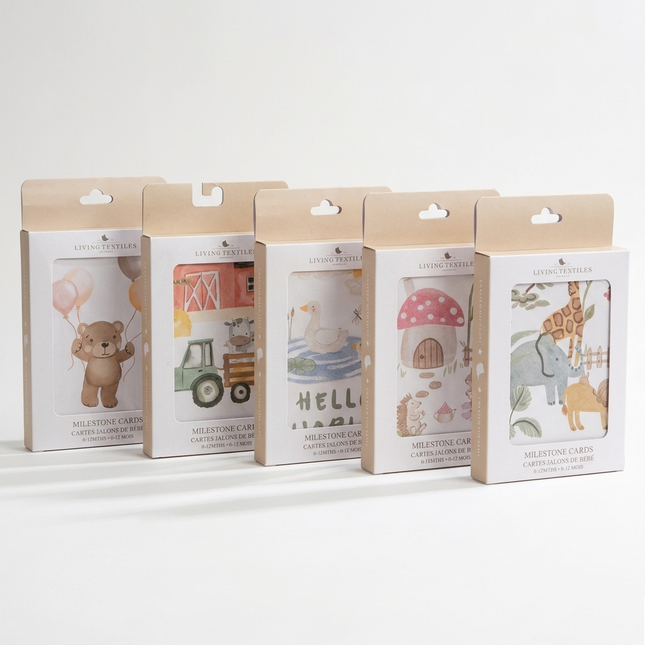DIY Baby Gift Builder • Baby Milestone Cards