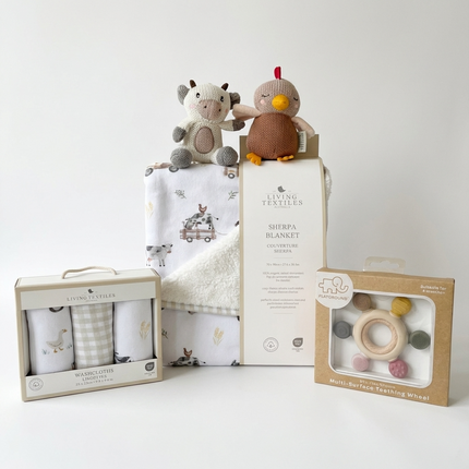 Baby Gift Hamper • Farmyard Friends