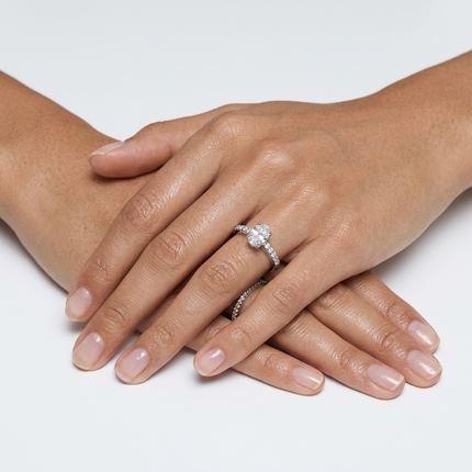 Sterling Silver Ring • Cubic Zirconia Multi Stone Nova