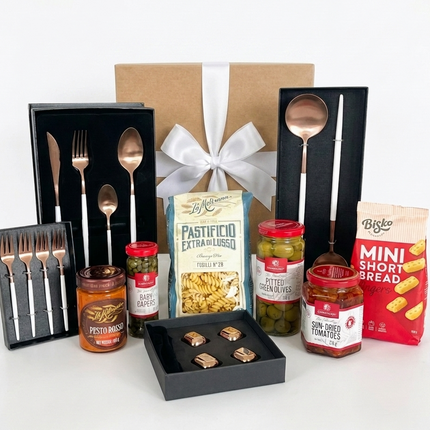 Gift Hamper • "Fusilli" Premium Housewarming Settlement Home Italian Gift Set