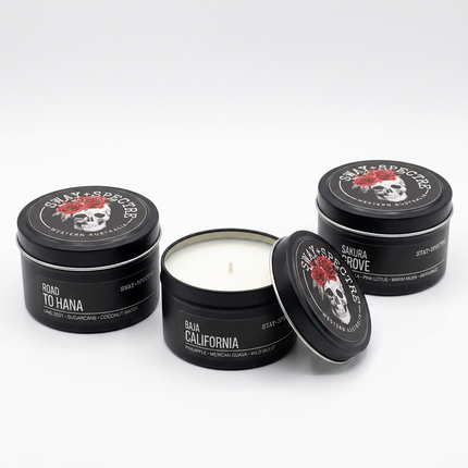 Candle Tin Set ‣ Pacific Daydream Trio