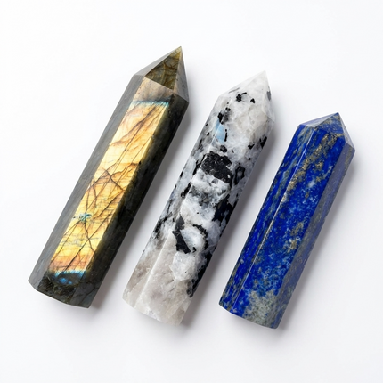 Guided Wisdom Trio Crystal Tower Set