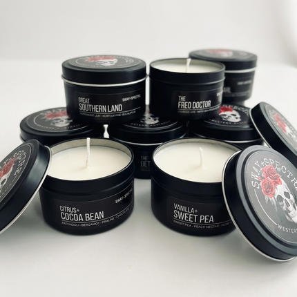 Candle Tin ‣ 125g poppy