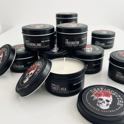 Candle Tin ‣ 125g poppy