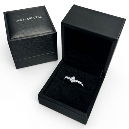Sterling Silver Ring • Cubic Zirconia Multi Stone Gigi