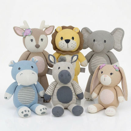 DIY Baby Gift Builder • Knitted Critter