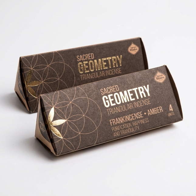 Triangular incense ‣ frankincense+amber