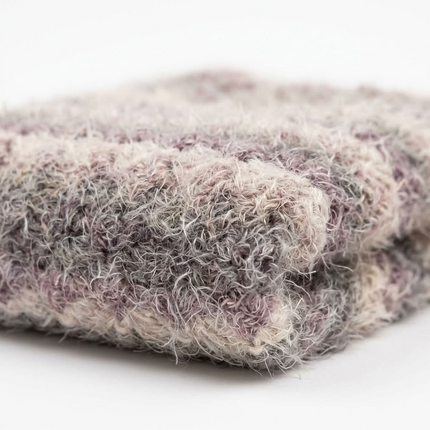 Premium Hand-Crafted Blackberry Latte Cake King-Size Blanket