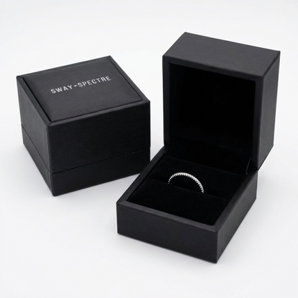 Jewellery ‣ sterling silver ring, belle