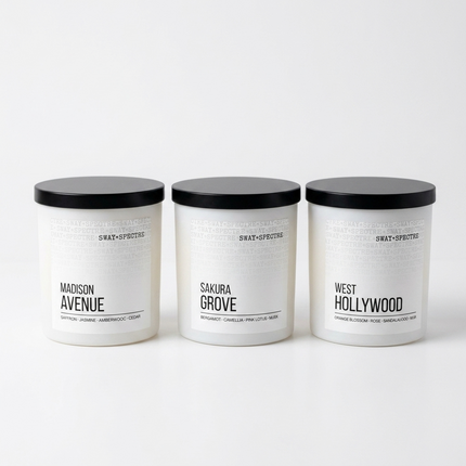 Candle Jar ‣ 300g sway, matt white