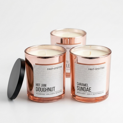 Candle Jar ‣ 300g sway, rose