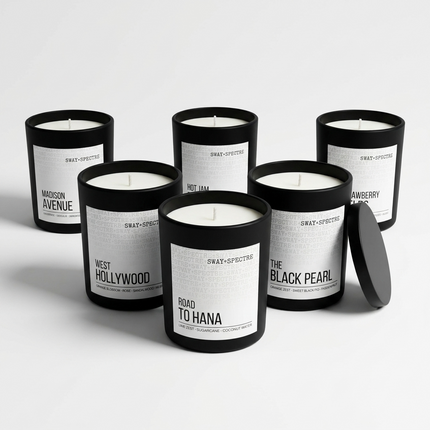 Candle Jar ‣ 300g sway, matt black