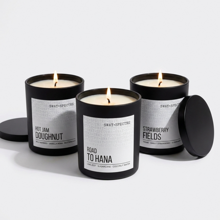Candle Jar ‣ 300g sway, matt black