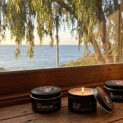 Candle Tin Set ‣ Icons of The West Trio