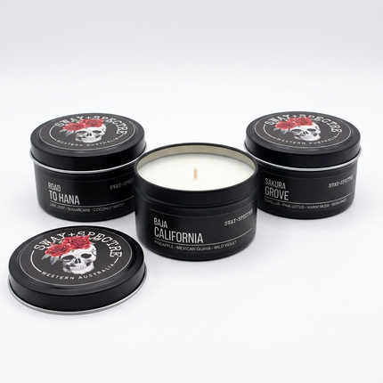 Candle Tin Set ‣ Pacific Daydream Trio