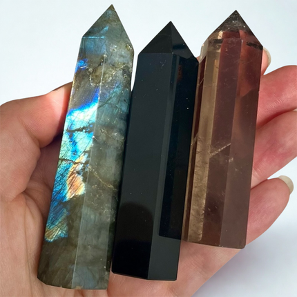 Guardian Stones Trio Crystal Tower Set