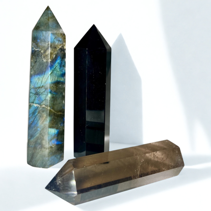 Guardian Stones Trio Crystal Tower Set