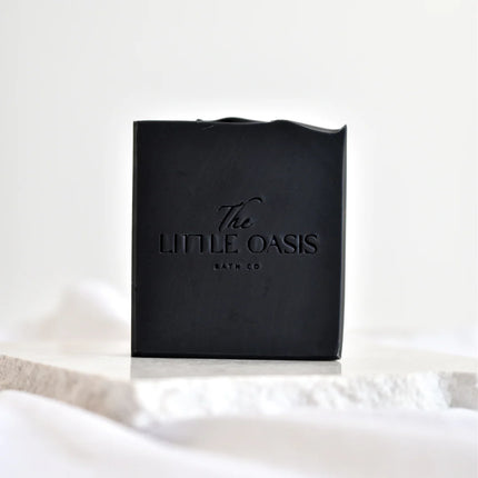 Bath ‣ 110g Soap, Charcoal, Sea Salt + Lime
