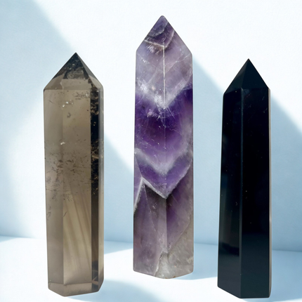 Protect Your Peace Trio Crystal Tower Set