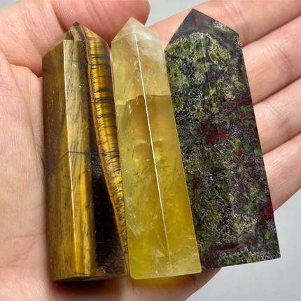 Strength and Success Trio Crystal Tower Set