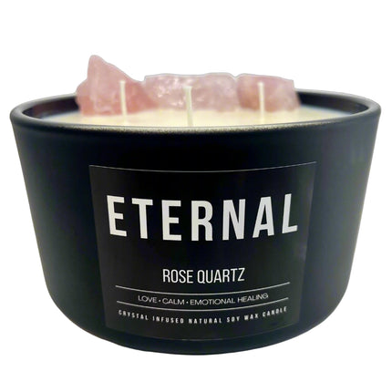 700g eternal bowl • rose quartz