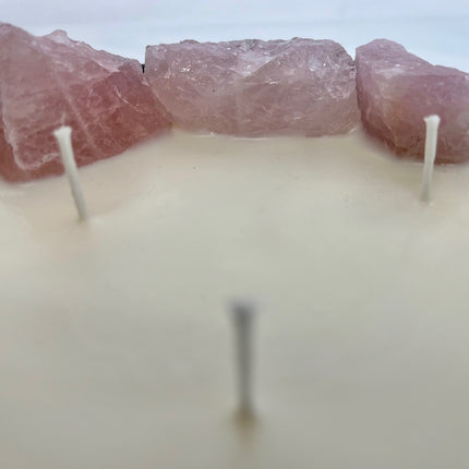 700g eternal bowl • rose quartz